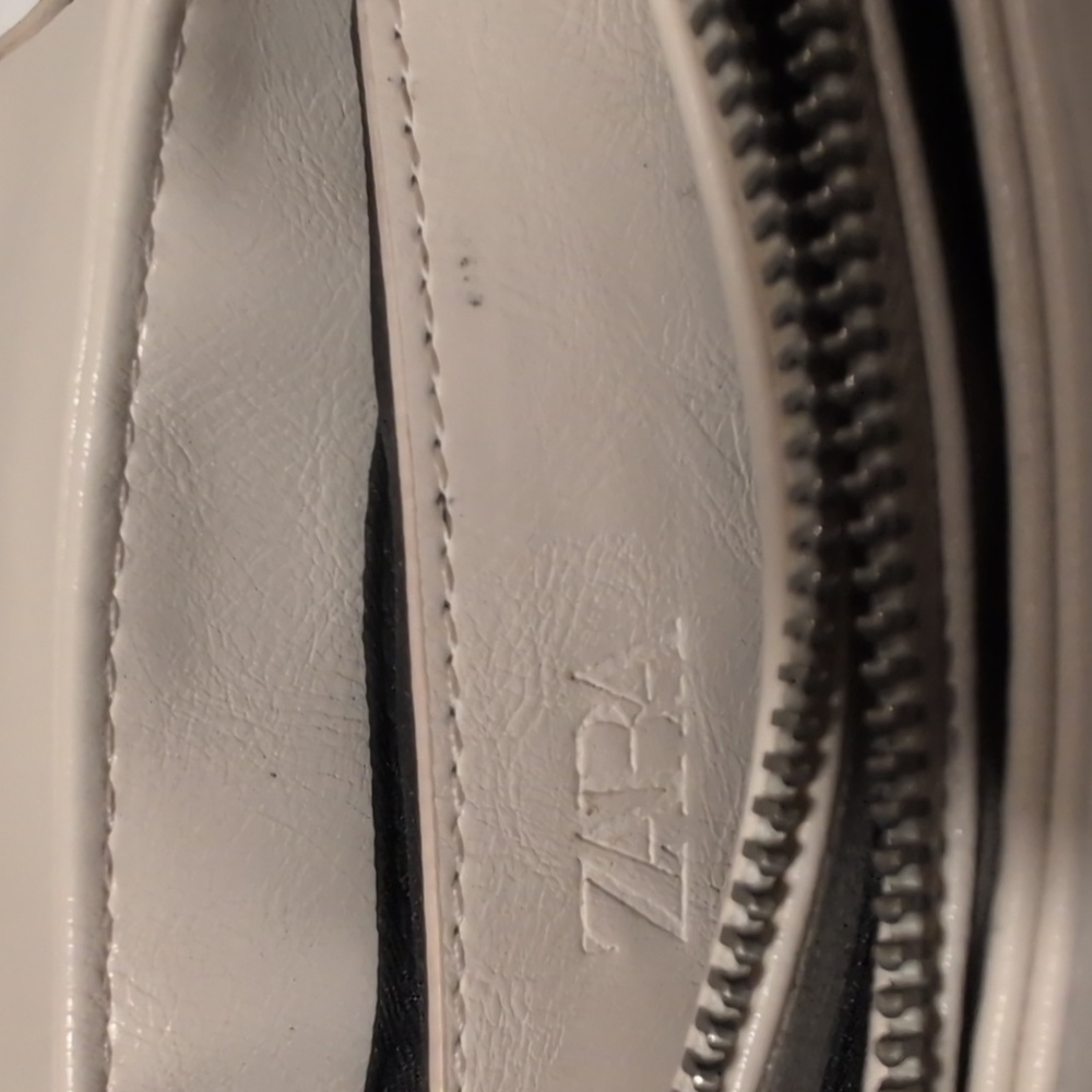 Zara Elegant Cream Chain Strap Women's Bag - Picture 7 of 10